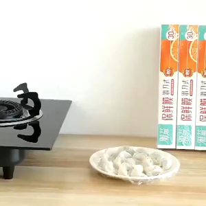 Plastik Clingwrap/Plastik Pembungkus Makanan/Plastik Makanan Dengan Kotak Pemotong