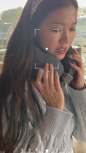 OGAWA Cosier (Cashmere Grey) - Travel Massage Pillow