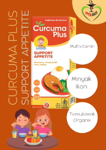 Curcuma Plus Appetite 60mL Suplemen Makanan Meningkatkan Nafsu Makan Anak