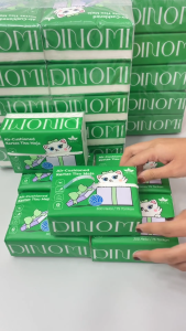 【10 Pack】Dinomi Table Tissue【Ready Stock】Soft Facial Tisu 70pulls*4ply=280 pcs Cheerful Tissue Bamboo Tissue Tisu Hanging Tissue Tisu
