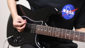 Century Dark Series DST-BKWH/WH Electric Guitar Stratocaster Design with Maple Neck and Humbucker Pickups