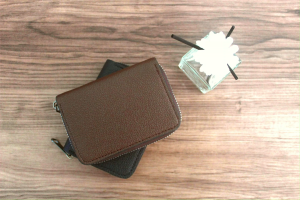 Gray Waterproof Wallet and Card Holder