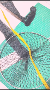 KERAMBA IKAN 250 200 150 120 100 Cm Kerumbu Koja Tancap dan double ringTempat ikan (jaring ikan)