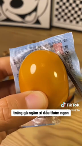 Trứng Gà Nướng Ngũ Vị - Trứng Gà Ngâm Tương - Trứng Gà Nướng Muối Trung Quốc - Quả To 30G - Taiwan Foods