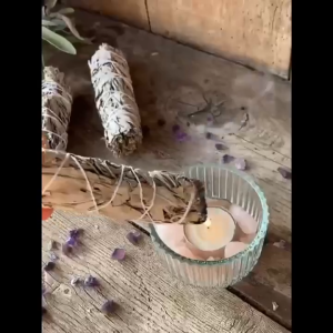 White Sage Bundle Smudging Sage Sticks Cleaning Negative Energy Meditation Home Fragrance 白鼠尾草 空间净化 冥想 秘鲁圣木 驱除负能量 家居熏香