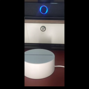 Papan Akrilik pajangan untuk nulis memo catatan dan ucapan yang bisa nulis dan dihapus suka suka dilengkapi dengan bunga mawar dan lampu LED || Pajangan Akrilik LED