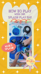 Sensory Splash Club: Water Discovery Splash Play Bar - Interactive Sensory Activity Toy for Kids