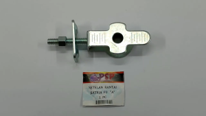 Setelan Rantai Satria FU \"A\" (Harga Per 1 PCS) - Stelan Rante Anting Anting Chain Adjuster + Plat