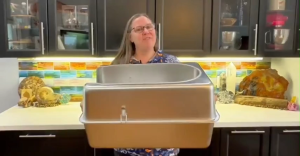 HEJI Stainless Steel Cat Litter Box: A High Side & Easy-to-Clean Option