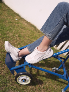 Skechers Online Exclusive Women BOBS Sport Squad Chaos Find Solace Casual Shoes - 117224-WLPK Memory Foam Kasut Sneaker Perempuan SALE