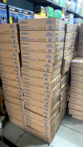 Kompor Gas 1 Tungku Hachi Warna Putih free selang paket regulator