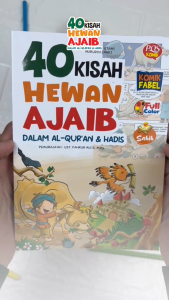 Komik 40 Kisah Hewan Ajaib Dalam Al-Quran dan Hadist Karya Rima Putri Utami Nurudin Zanki Penerbit Pustaka Quran Sunnah