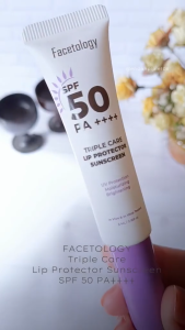BPOM - Facetology Triple Care Lip Protector Sunscreen - Lip Care with SPF