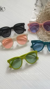 Kính thời trang trẻ em kính râm kính chống bụi bản to phong cách hàn quốc cho bé 1 đến 6t BERNIE K07