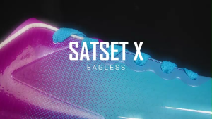 Satsetx Sepatu Sepak Bola Eagless Series Fg Violet Tosca Original