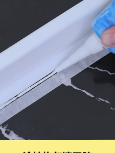 Dải Chặn Nước Tiện Lợi Dùng Cho Nhà Tắm Nhà Vệ Sinh Chỗ Rửa Tay Máy Giặt Khung Silicone Chống Tràn Phòng Tắm