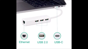 Cáp chuyển Micro USB sang mạng LAN Ethernet với Bộ chuyển đổi 3 cổng USB 2.0