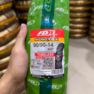 FDR Ban Motor Spartax 90/90-14 Tubeless TL Ban Motor Metic Free Pentil