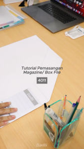 [BMS Stationery] Bantex Box File | Magazine File | Ukuran Folio | 10 cm | 4011
