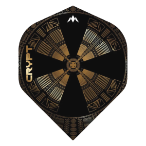 Mission Dart Flights - Crypt STANDARD 100 Micron Solo Darts Flight For Soft and Steel Darts (SAYAP ARROW)