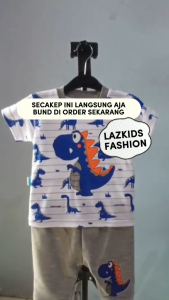 Desain Motif Kreatif untuk Bayi: Setelan Baju Bayi Motif Dinosaurus