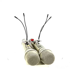 Micro loa kéo thân nhôn sóng UHF cao cấp micro karaoke loa kéo loa di động hàng nhập nguyên chiếc