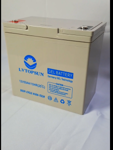 [JAFED] 55AH/100AH/150AH 12V LVTOPSUN Gel Deep Cycle Maintenance Free Rechargeable Sealed Lead Acid UPS Solar Battery [Quality Brand]