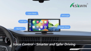 CarPlay Asawin NP101 WIFI Bluetooth Android Auto HD 10.26 Touch screen 720P Backup Camera Navigation  Assistant Compatibility