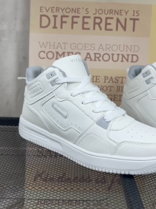 Vicsonz Kasut Wanita Womens Shoe Sneakers V79105/V79106 Warna Merah Jambu/Putih - Pink/White High-Top