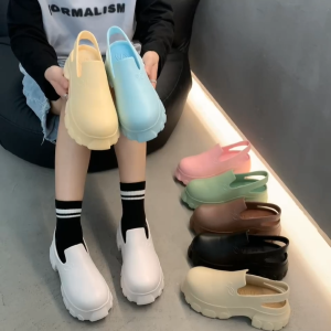 SUN6677 รองเท้าหัวโต SUNBALEE รองเท้าหัวโตรัดส้น เสริมส้น น้ำหนักเบา ใส่สบาย