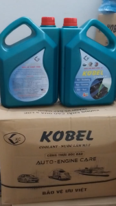 Nước giải nhiệt làm mát động cơ chính hãng Kobel 4 lít