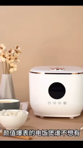 ready stock Household Rice Cooker 3L Multi-Functional Reservation Rice Cooker Smart Sugar Filtering Low Sugar Firewood Rice Soup