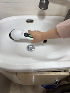 (1-Year warranty) Electric cleaning brush rechargeable electric rotary scrubber with 9 conversion heads ,Every corner is clean and in placeSuitable for bathroom kitchen inside and outside the car to meet all your needs