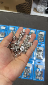 Bộ ốc áo inox sọc thái cho các loại xe máy MS01
