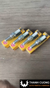 Bugi Đánh Lửa Xe KIA Morning Rio K3 Cerato Soluto Carens..Loại Xịn NGK Chân Bạch Kim Platinium (MÃ: LZKR6AGP-E )