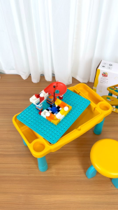 Bộ bàn ghế lắp ráp 63 chi tiết đa chức năng cho trẻ em TiiBaby