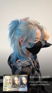 DIOSYS LIGHT ASH BLUE CAT RAMBUT DIOSYS EE-ZY COLOURING SET