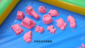 TT33 Space Sand Toy Set Colourful Kinetic sand box Sand Castle building toy with molds and tools Indoor Outdoor Games Mainan Pasir