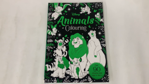 Disney Colouring Book Animals with Over 90 Images to Color & Thick Quality Paper For Kids & Adults