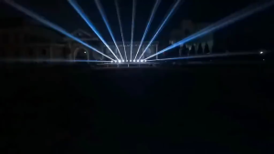 SHEHDS Lampu Sorot Panggung LED Spotlight Stage RGB DMX512 150W 240V - SHE-0718 / Lampu Sorot Panggung Bergerak  / Lampu Disko Warna  warni / Lampu Panggung Sensor Musik / Lampu Tembak Sorot Warna warni