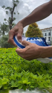 Giày Thế Thao Nam Nử Chạy Bộ Aerobic Đế hạt Eva Nhẹ Sneaker Sport Tập Thể Dục Tập Chạy Bộ