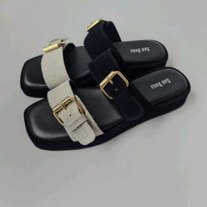 Leora Veddira - San Dona: Sandal Wedges Hak 4 cm untuk Wanita