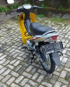Striping Yamaha Jupiter Z 2003 kuning silver stiker motor berkualitas terbaik termurah