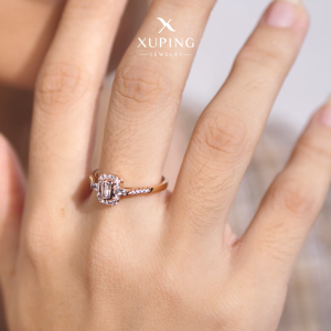 Xuping Cincin Mata Kotak Fashion Motif Baris 0121220770