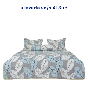 Bộ Chăn Ga Gối Cotton Hometex - Bộ Drap Vải Cotton - Sản Phẩm Của Cty May Thiên Hà