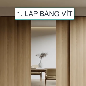 Khóa số cho tủ ngăn kéo bàn thế hệ mới không cần khoan lỗ mở xoay trượt đều được KS8331