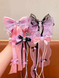 Jepit Rambut Pita Dengan Karakter Lucu Jepitan Rambut Anak dan Dewasa