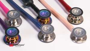 3M Littmann Stethoscope Classic III Smoke & Turquoise Pink Bell 5873 (AUTHENTIC LITTMANN)