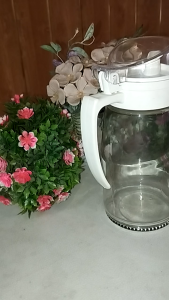 CHOBIG Botol Kaca Serbaguna 630 600 500 ml Tempat Minyak Air Minum Teh Kopi Sirup Madu