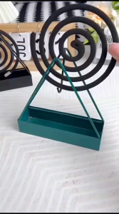 WOMLEX Tempat Obat Nyamuk Bakar Iron Mosquito Coil Holder Fireproof